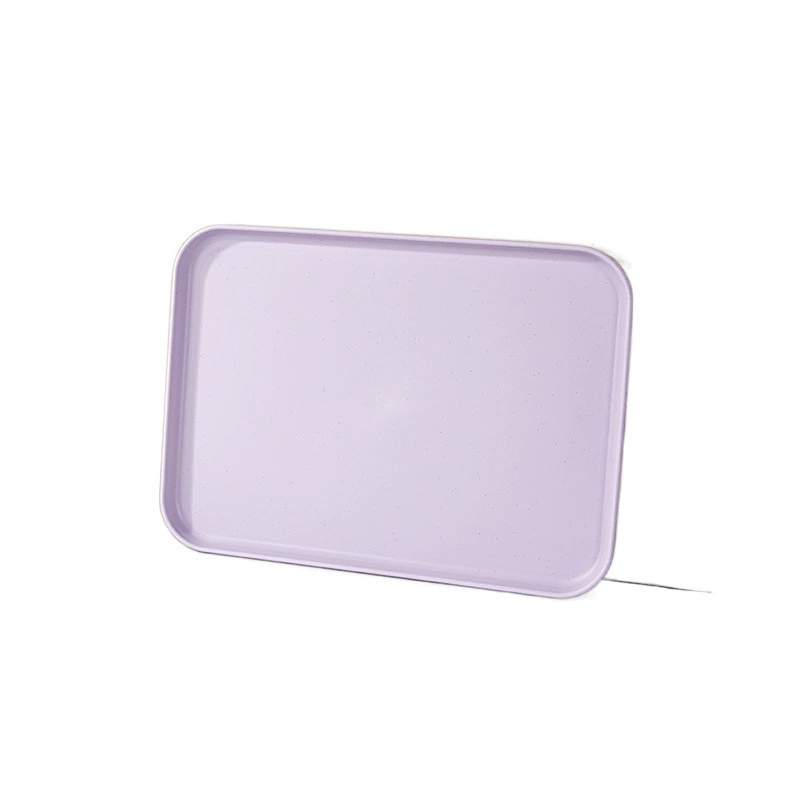Rectangular Scandinavian plastic fruit tea cup for commercial use for home use for kindergarten, dinner plate