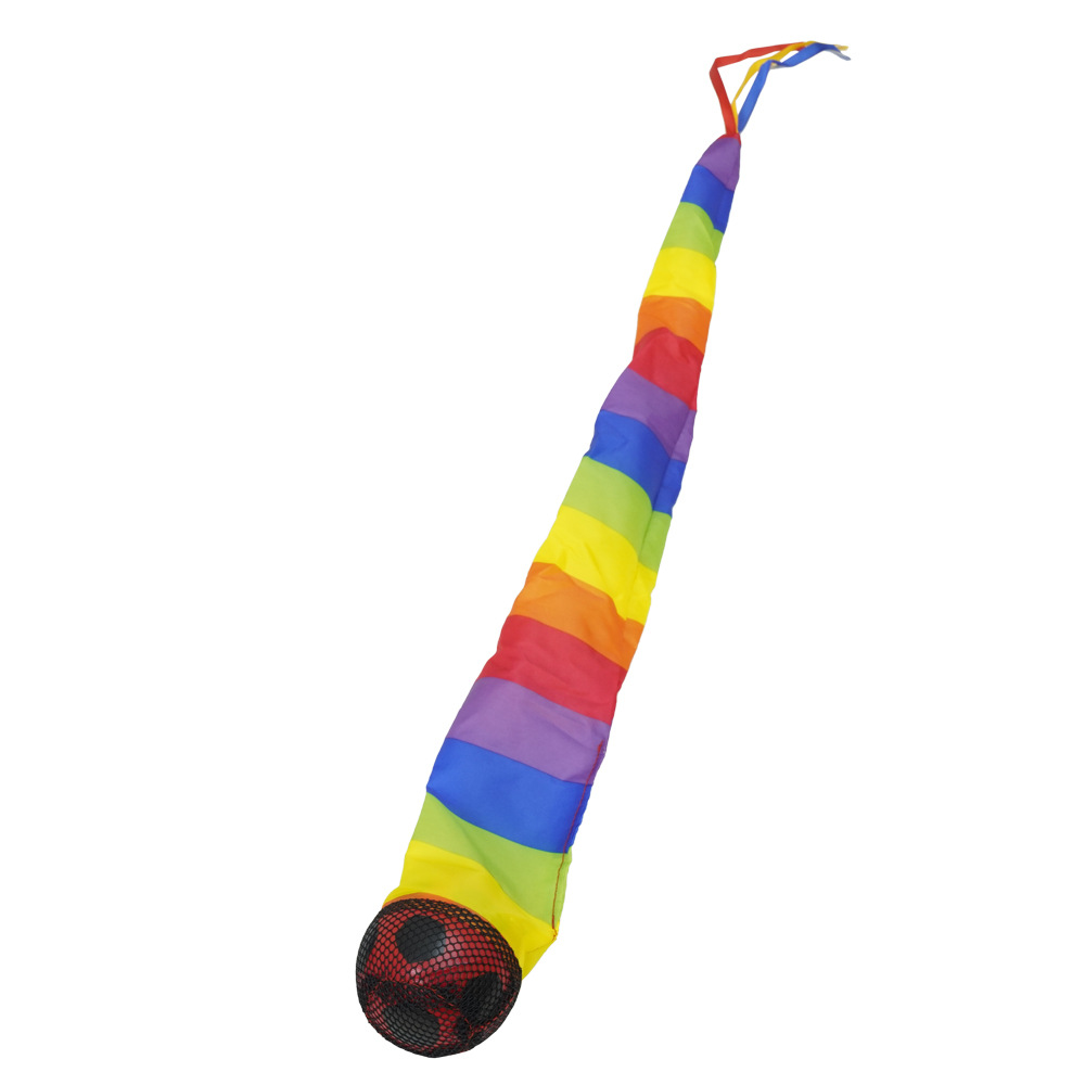 Meteor bola bolsa de arena jardín de infantes equipos de entrenamiento sensorial cinta de color con resistencia al viento softball equipos deportivos para niños lanzando bola