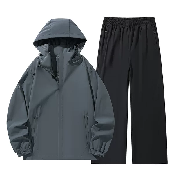 New composite hidden elastic suit men's jacket windbreaker outdoor windproof and waterproof elastic windbreaker
