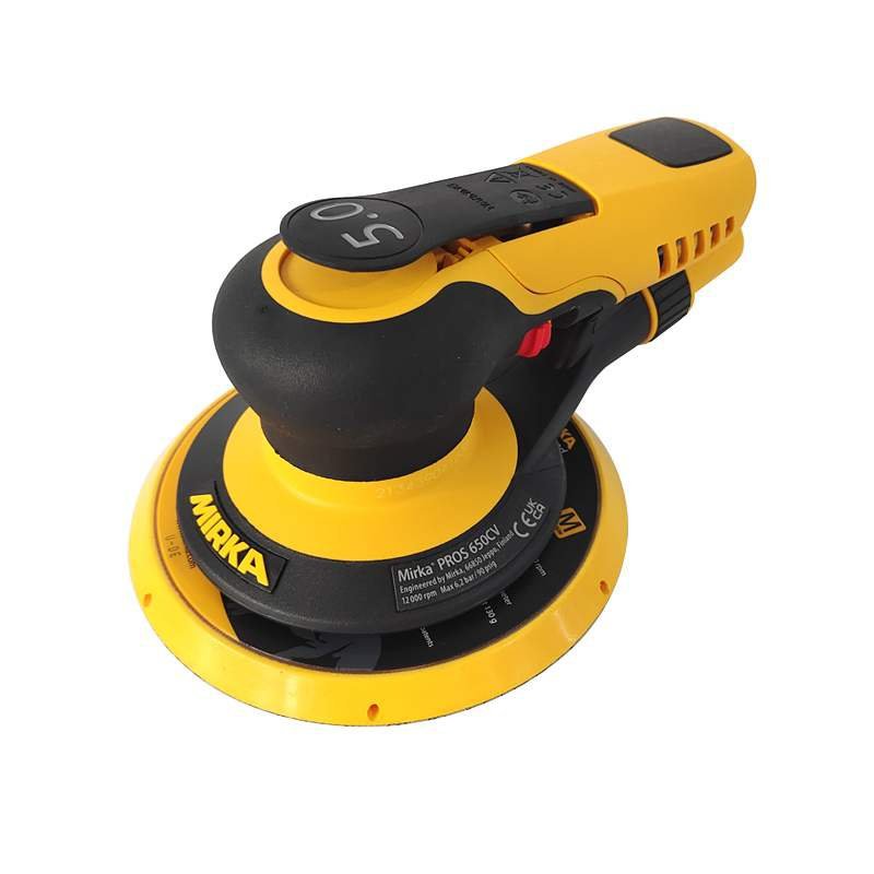 Molino finlandés MIRKA Máquina de lija neumática de papel de 6 pulgadas excéntrico 5 manguera coaxial tres en uno 5 molino seco de 5 pulgadas con 2.5