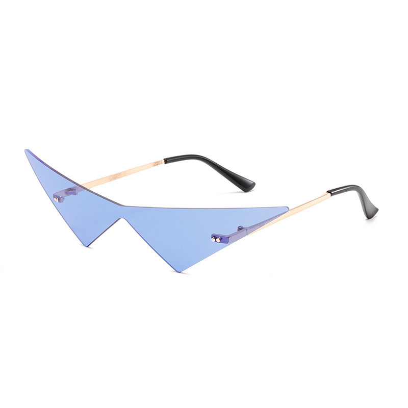 Gafas de sol transfronterizas sin montura y sin nariz de estilo nuevo y de moda Gafas de sol ultraligeras de moda para mujer