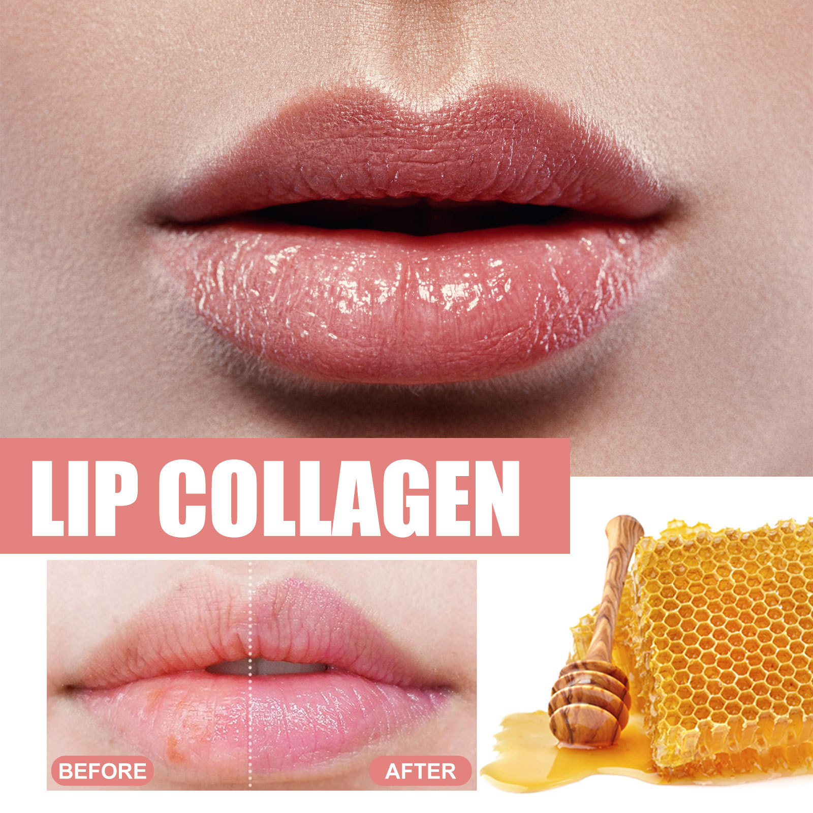 Hoygi Watermelon Flavor Lip Mask Moisturizes reduces lip lines, prevents freeze-drying cracking, and repairs k_voghion.com