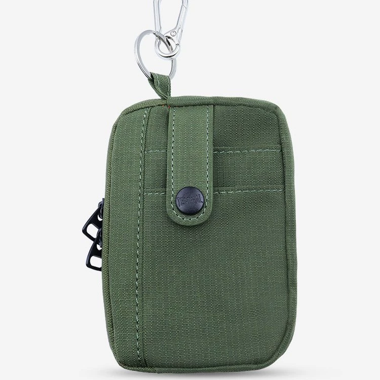 Короткий кошелек для ключей из ткани Оксфорд, кошелек для монет Jamie Lu, уличная мода, сумка для хранения удостоверений личности банковской карты