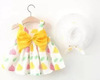 Summer children's skirt girl's, dress with bow, children's clothing, wholesale