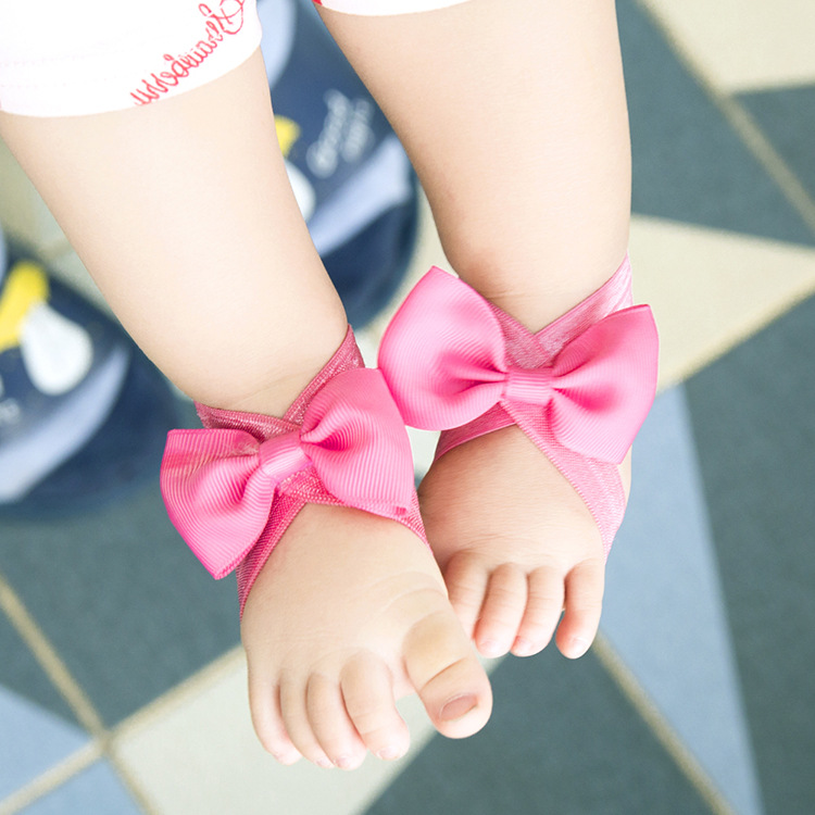 New Style Cute Simple Children's Foot Bow Set display picture 20