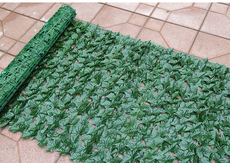 仿真植物,墙面装饰栅栏,篱笆绿叶,阳台遮挡叶子,绿植吊顶花园,庭院围栏