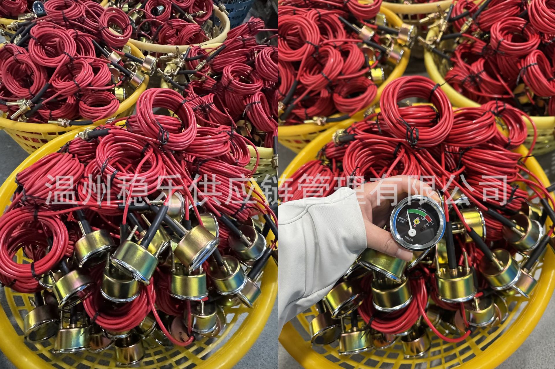 Carterpillar Oil Temperature Meter 1W0702 High Quality Carpillar Oil Thermometer with Wire 4.5m