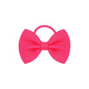 Fresh hairgrip with bow, universal hair rope, children's hair accessory, European style, simple and elegant design