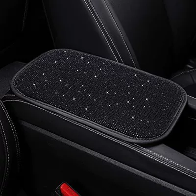 Interior Use, Full Rhinestone, Rhinestone — Armrest box - black-diamond
