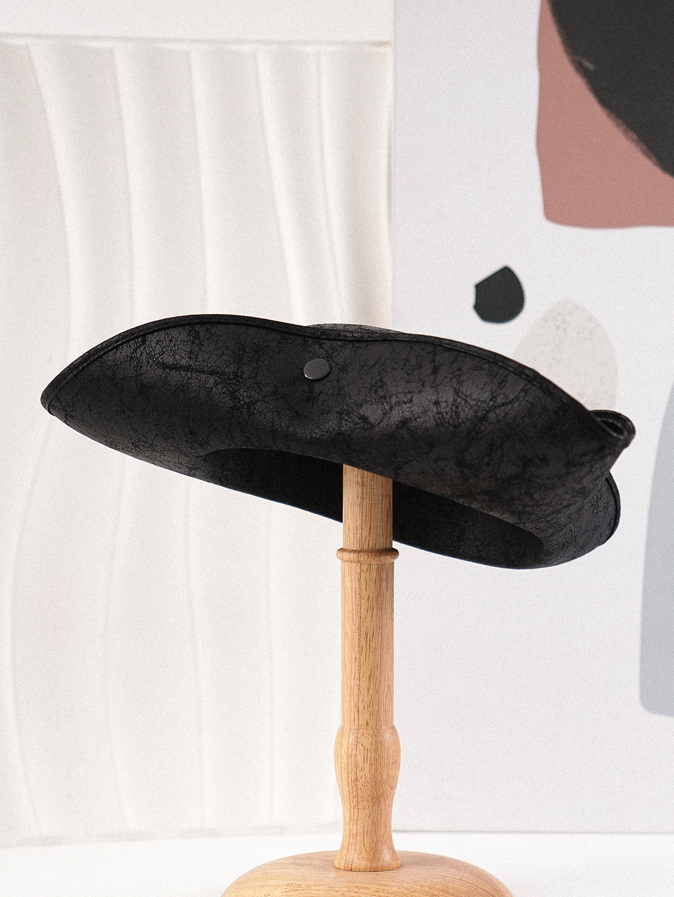 Cappello da festa unisex marrone fantasia pirata cowboy triangolare per ballo di fine anno stile western decorativo_voghion.com