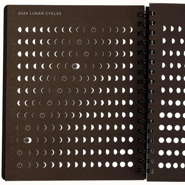 国境を越えた新製品Many Moons Lunar Planner多くの月月計画表本|undefined