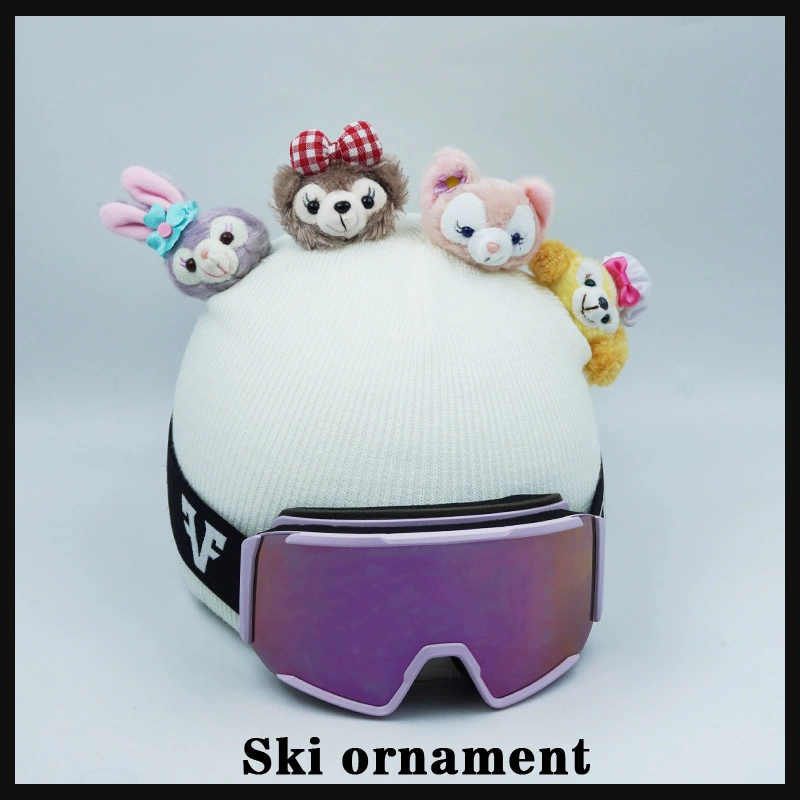 Sanrio, кукла, шлем, аксессуар, универсальные лыжные украшения