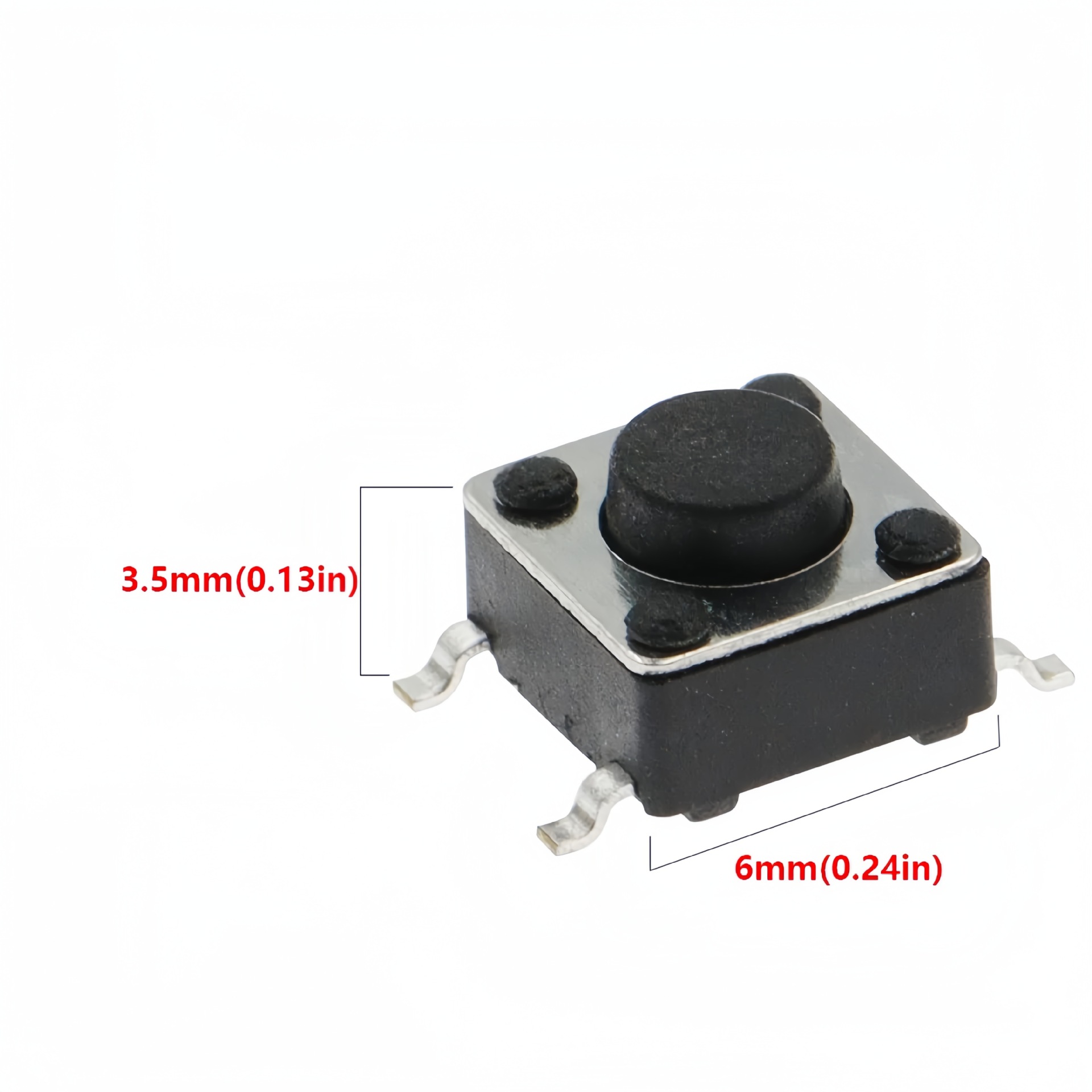 微动开关 按钮按键开关 贴片6*6*4.3mm 6x6x5/6/7/8/9/10轻触开关