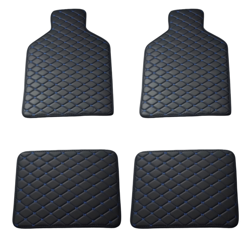 Cross-Border Car Floor Mats Temu Amazon Flat Bottom