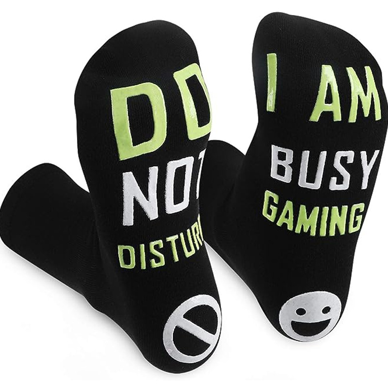 Unisex Casual Letter Cotton Crew Socks A Pair display picture 5