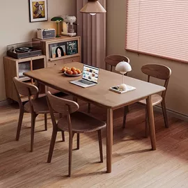 实木床;餐桌;电脑桌