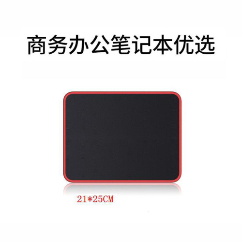 Cross-border large mouse pad, enlarged and thickened office e-sports game, all black and red edge computer desktop mat