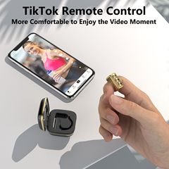 TikTok手机蓝牙拍照录像遥控器智能指环戒指电子书Kindl小说翻页