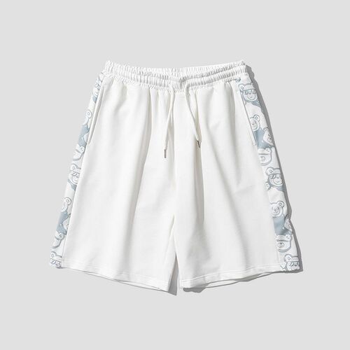 Men's Loose Fit Casual Streetwear 5-inch Short Sport Shorts Unisex Outdoor Straight Leg Summer Thin Pants