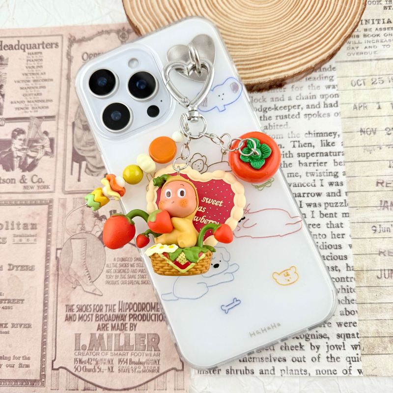 POPMART バブルマート スターマン チェンジベビー かわいい携帯電話チェーン トレンディなファッションペンダント キーホルダー ギフト|undefined