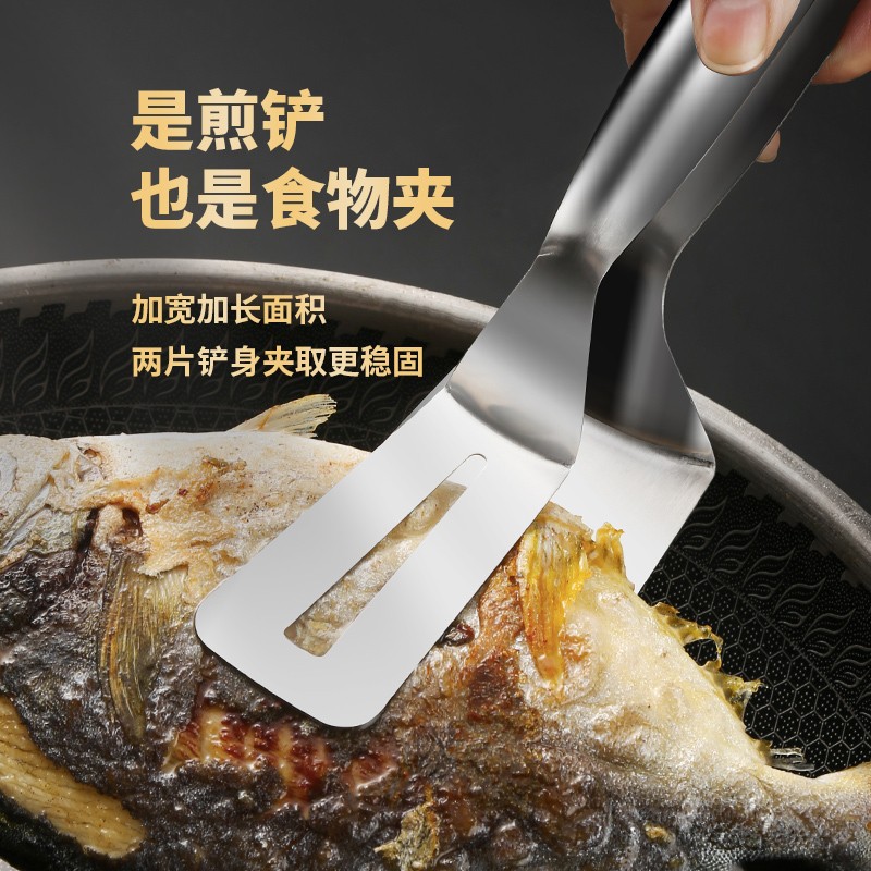 Stainless Steel Steak Tongs Spatula Barbecue Bbq Fish Grill Meat Food Tongs Kitchen Bread Pizza Food Tongs