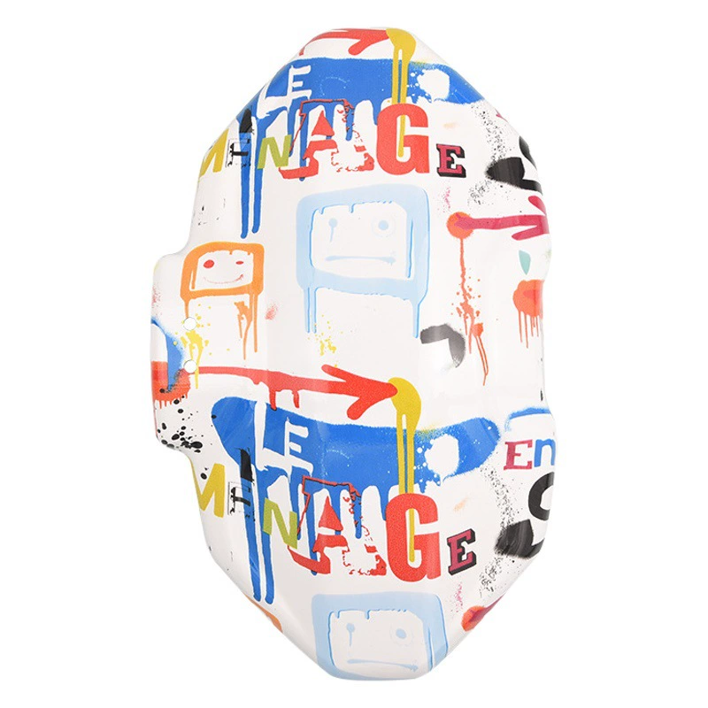 Поколение аксессуаров для модификации электромобиля Fender, специальная отдельная подложка, печать с перекачкой воды, граффити, сломанный углерод