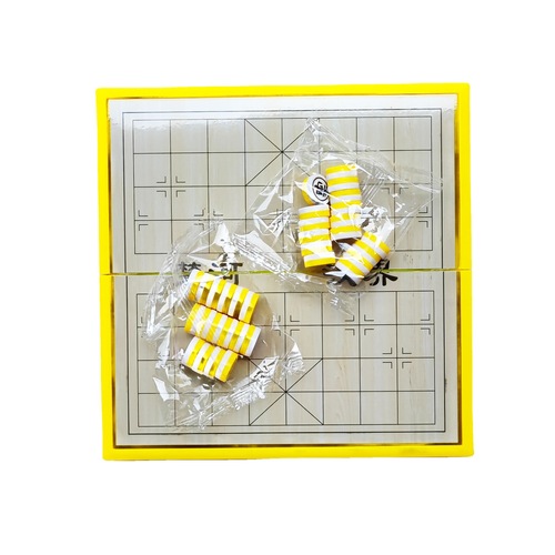Wholesale magnetic belt chess board Chinese chess magnet backgammon beast chess flying chess checkers foldable chess board