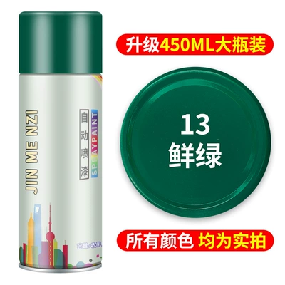 Self-Spray Paint Car Metal Anti-Rust Avtomobil boya qələmləri - bright-green-upgraded-and-weighted-by-238-grams