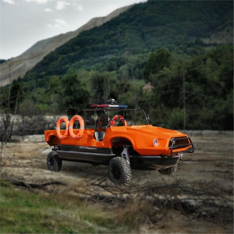 水陆两栖艇(6人坐）直列四缸5档手动钥匙开关电启动92#  XTV-6 T5