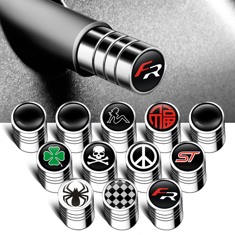 汽车车标轮胎气嘴帽气门嘴帽汽门嘴套冒气盖帽摩托车胎芯帽汽嘴