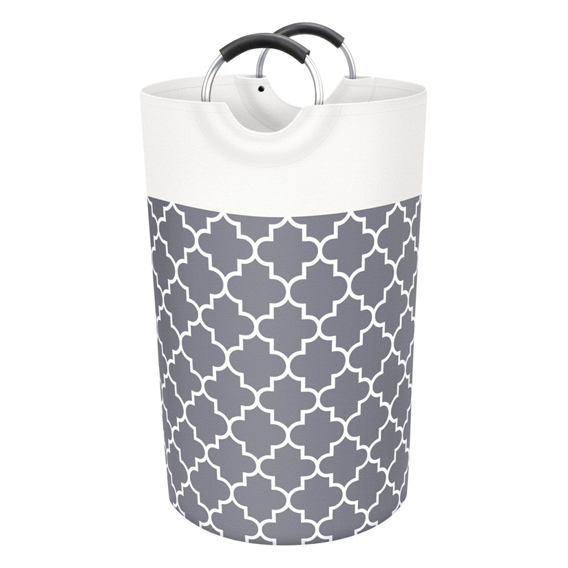 Barril de almacenamiento de impresión de tela de gran capacidad transfronterizo, artículos diversos, cestas de ropa sucia, cestas de lavandería plegables para el hogar se pueden personalizar