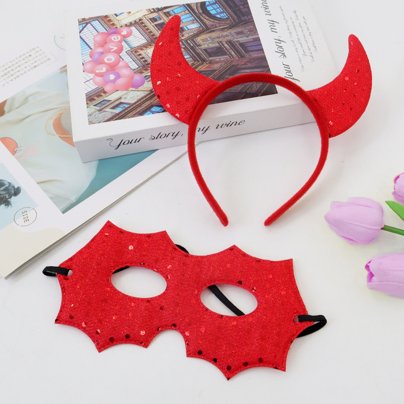 Halloween Animal Headband Día de los niños Disfraces de baile Propos de fiesta atmósfera Decoración de artículos de venta caliente