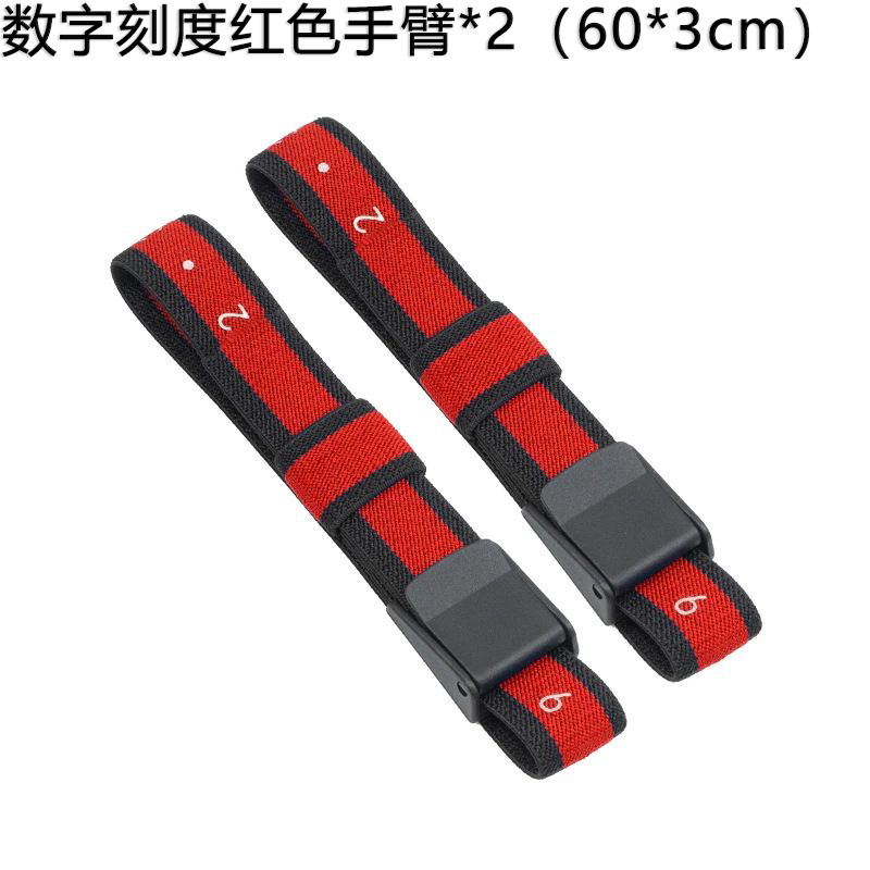 Correas de compresión para brazos para entrenamiento de restricción del flujo sanguíneo (BFR), bandas elásticas de compresión, correas musculares de compresión de fácil liberación, en stock.