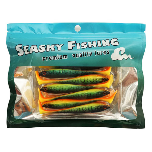 Luya soft bait 7cm10cm duck web T-tail bait PVC bionic cocked mouth bass bait seawater freshwater Luya bait