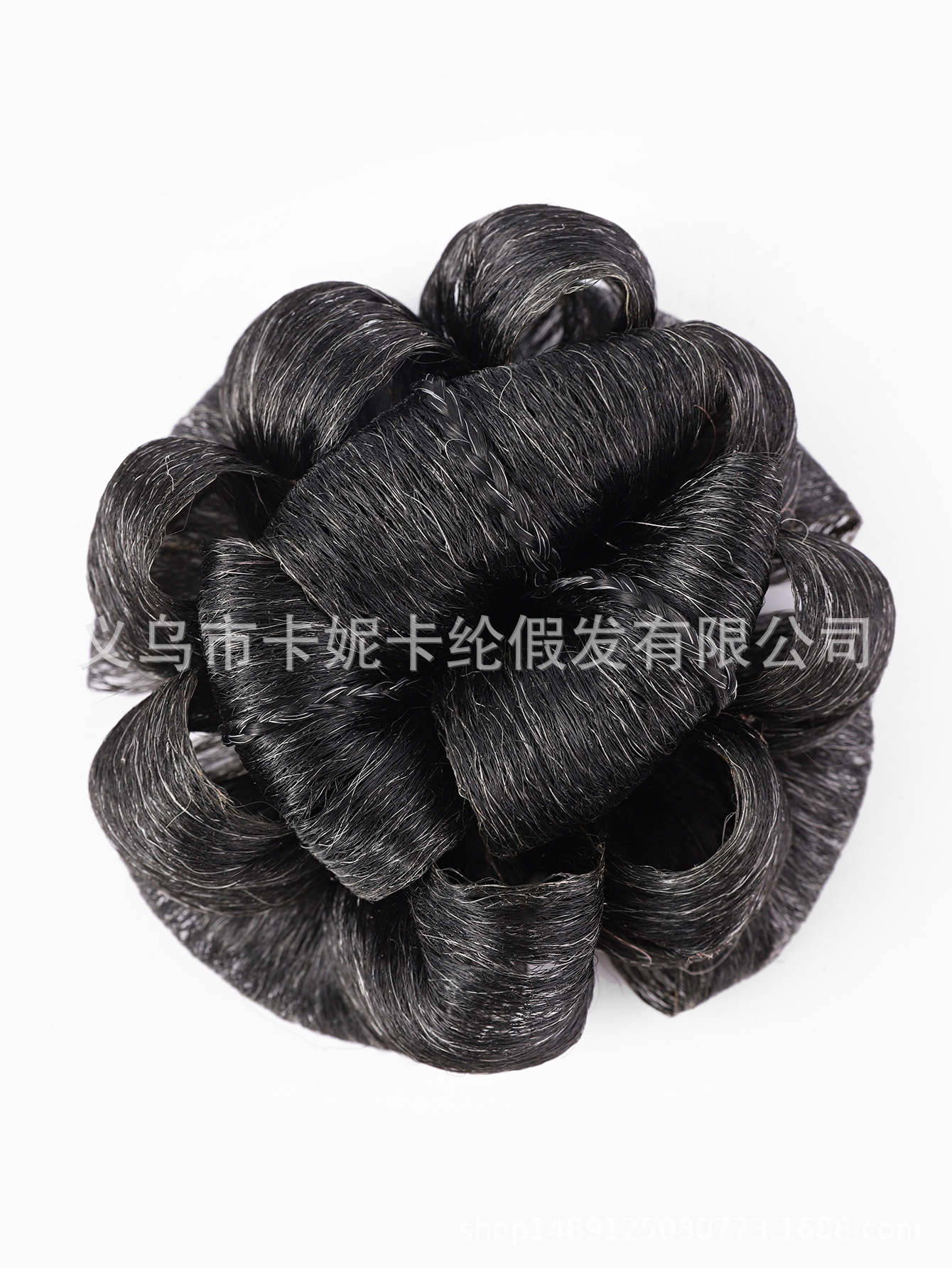 NEWLOOK peluca, anillo de pelo, bolas de cabeza, cabello, cabello mate, cabello de brotes de flores