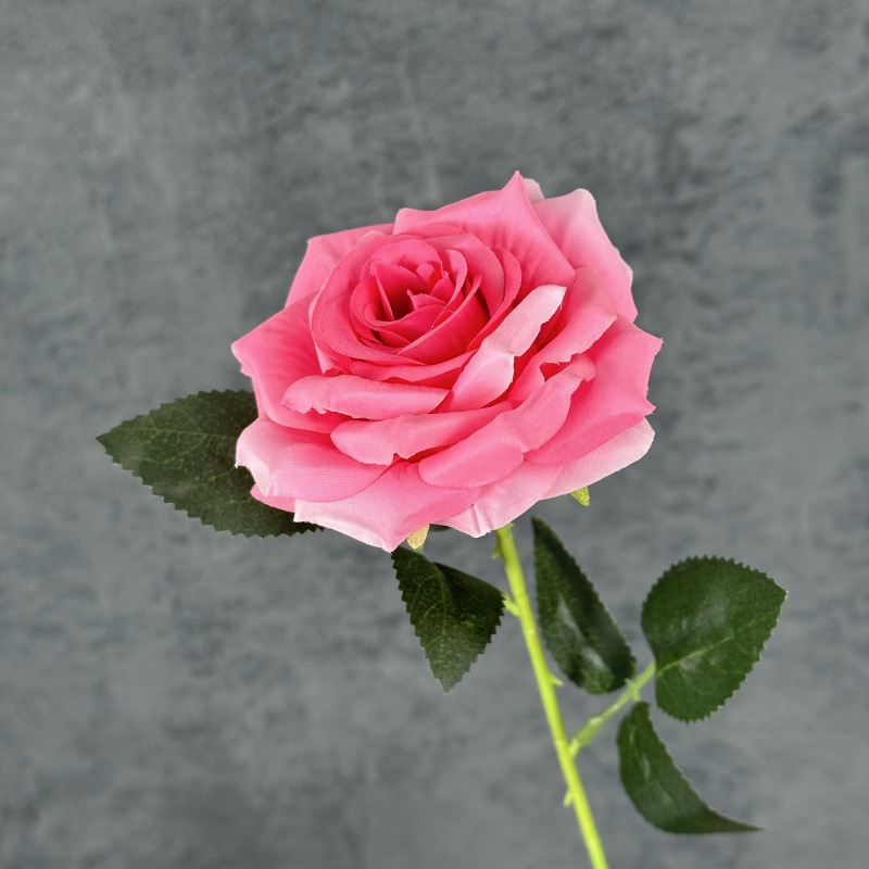 Rosas de diamante de simulación de flores para el hogar decoración de boda props de decoración de flores falsas hechas a mano transfronterizas al por mayor
