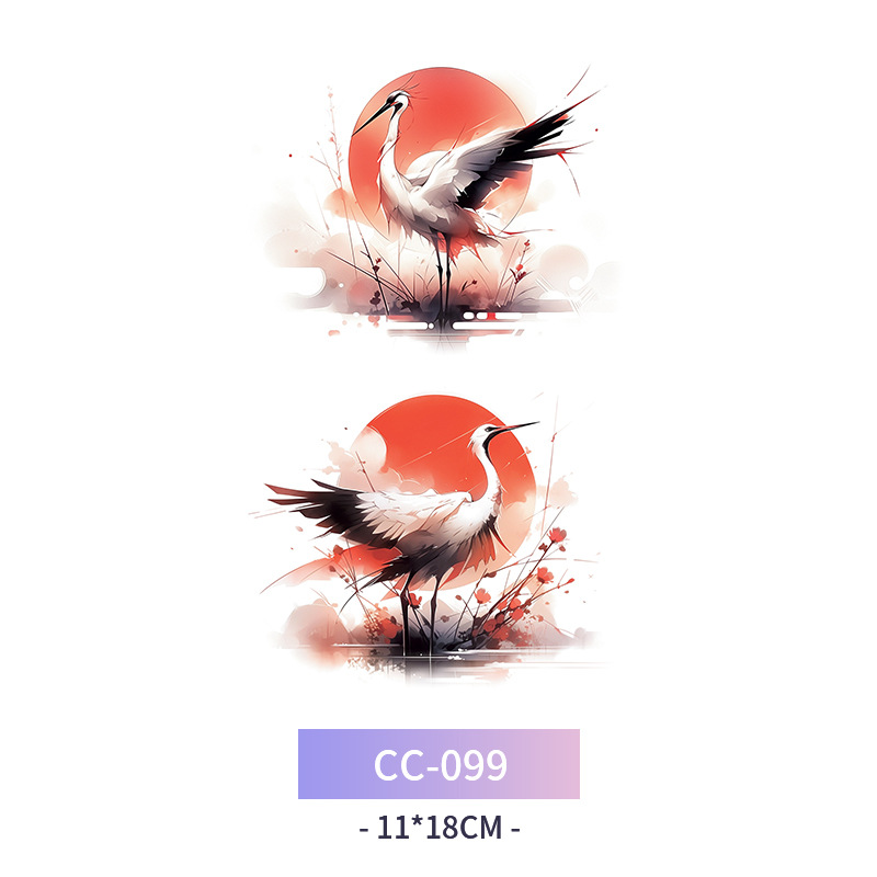 Transfronterizo en stock al por mayor de halloween colorido mariposa tatuaje pegatinas simulación sangrienta cicatriz pegatinas divertidas pegatinas impermeables