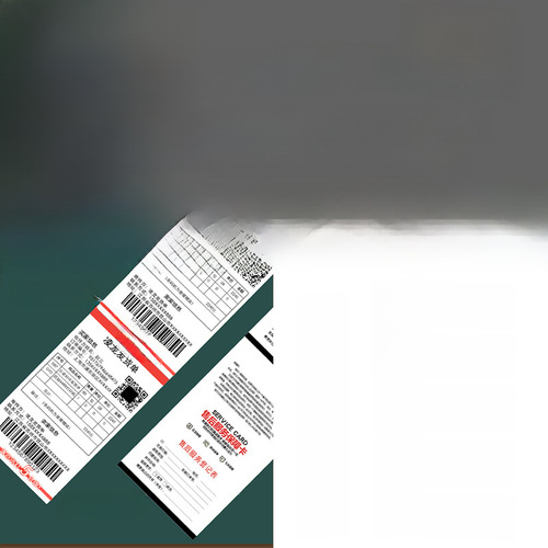 Linglong Thermal Paper Shipping Order Thermal Printing Paper Online Store After-Sales Service E-commerce Shipping and Picking List Blank Black Label Positioning 
