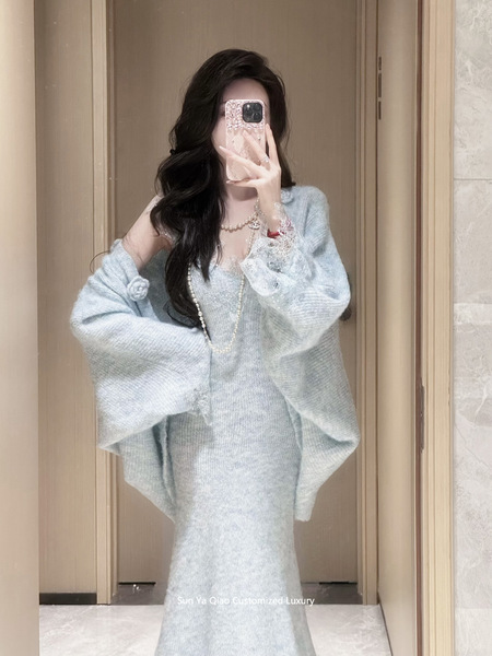 Autumn elegant winter knitted woolen sweater