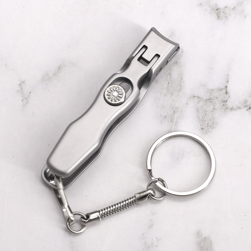 Cortaúñas de Acero Inoxidable Anti-Salpicaduras, Juego Individual, Herramienta Portátil para el Cuidado de las Uñas, Herramienta de Manicura Anti-Pellizcos