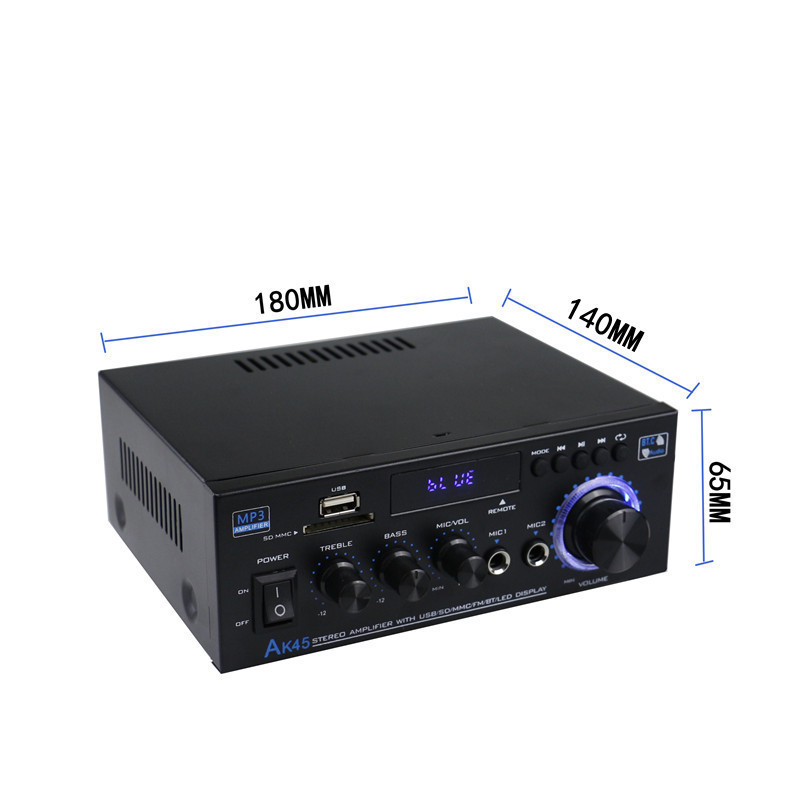Bluetooth機能再生機2.0チャンネルAK45デジタル機能再生機bluetooth usbメモリ機能再生機2チャンネルアンプメーカーが承認した|undefined
