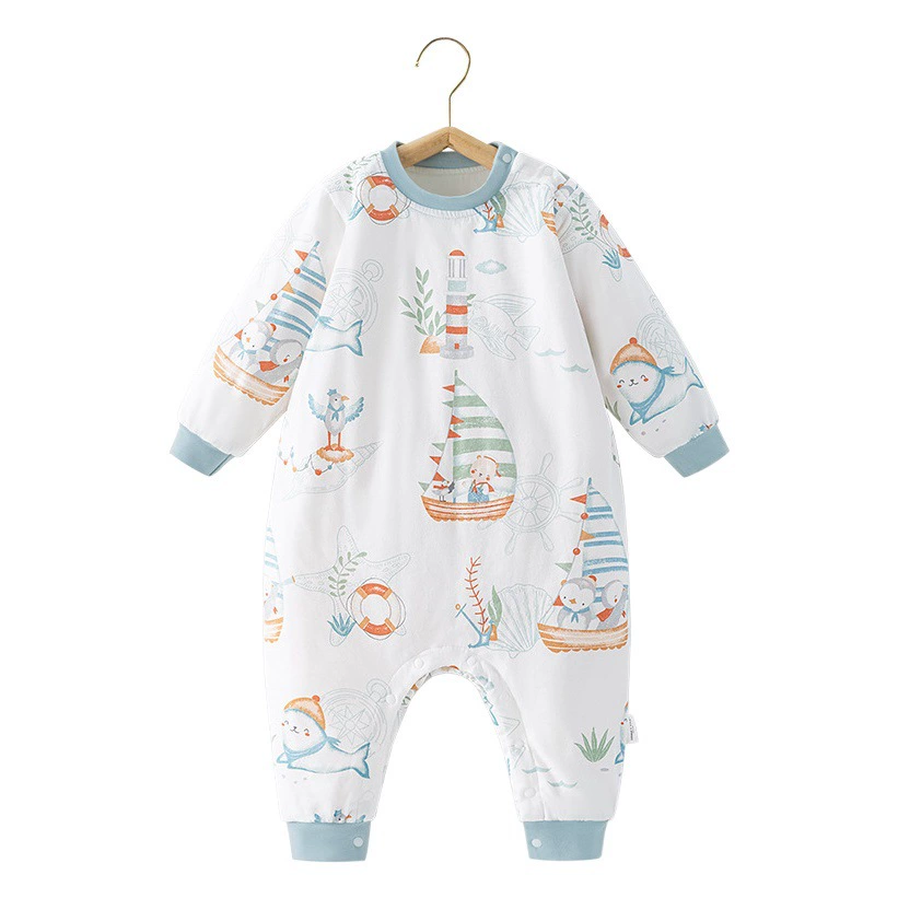 Детские пижамы Betis, весна и осень, чистый хлопок, новинка 2025 года, мужская и женская детская домашняя одежда, цельный пижамный костюм