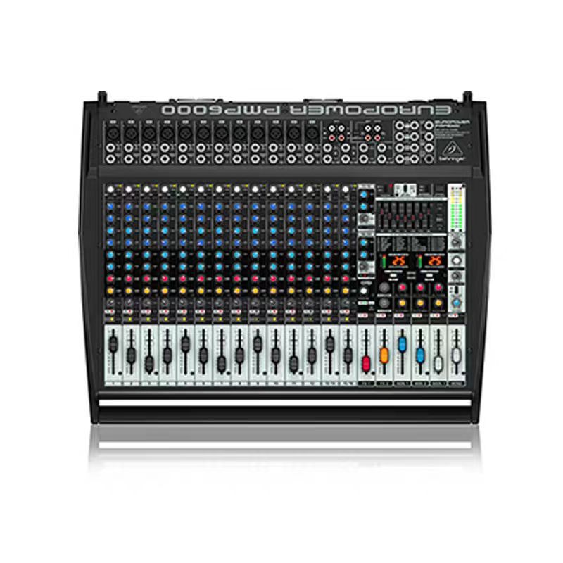 BEHRINGER/百灵达 PMP6000 专业有源调音台带功放一体机2×3000