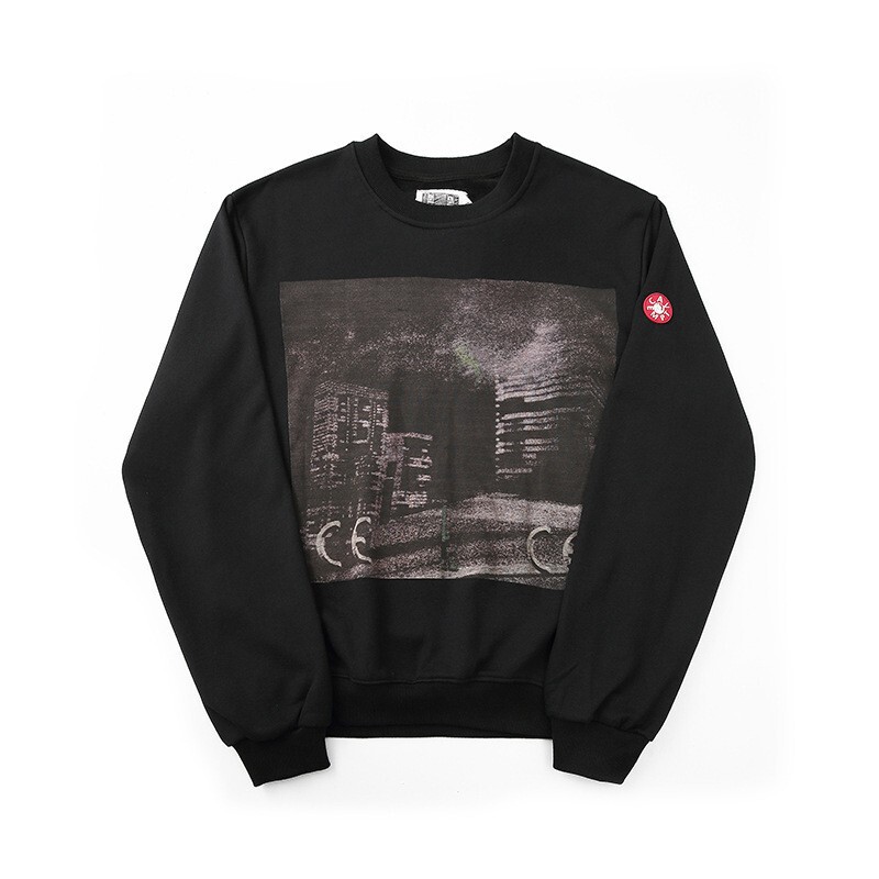 C.E CAV EMPT INS super popular Tokyo starry night scene crew neck pullover unisex Japanese style loose sweatshirt C.E CAV EMPT INS super popular Tokyo starry night scene crew neck pullover unisex Japanese style loose sweatshirt