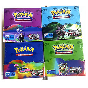Cross-Border New Pokémon Card English Blind Box Pokémon Battle Cards Pokémon Collection Flash Card Blind Box
