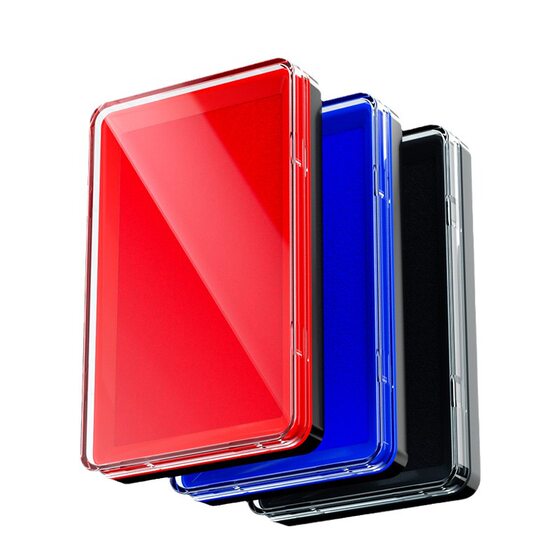 Qi Xing 901ES Square Red Printing Table Oil Printing Table Large Blue Black Seal Bank Fingerprint