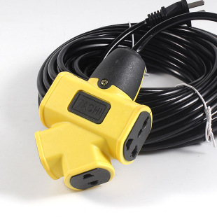Industrial mop socket household high-power plug-in electric vehicle charging patch board with extension power supply wiring board