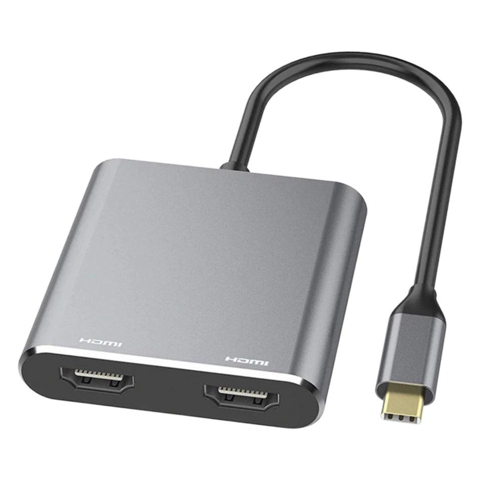 Typec на двойной HDMI, разные экраны, док-станция 4 в 1, переключатель мобильного телефона, планшета rog, док-станция USB-C 4K