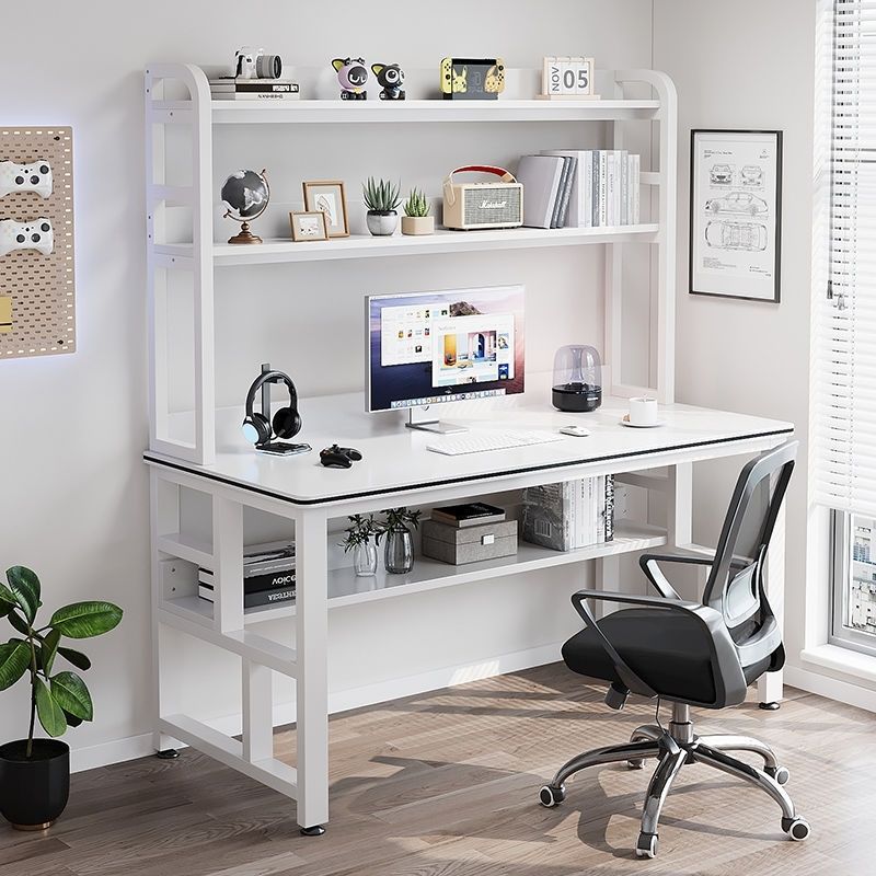 별빛 화이트 선반 + 스트라이프 화이트 [책장형] - 가성비 최고