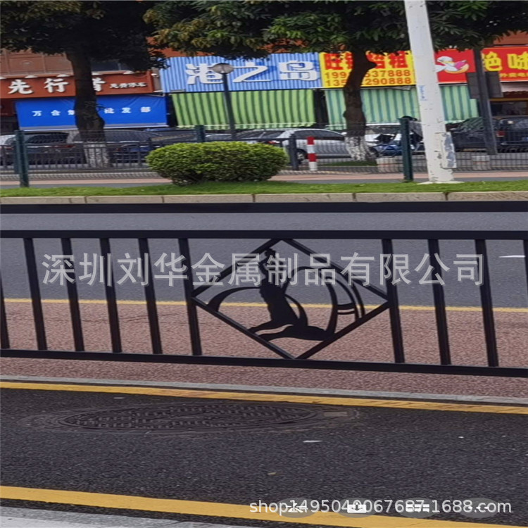 厂家直销市政防护围栏马路交通围栏道路中央隔离护栏渔女护栏